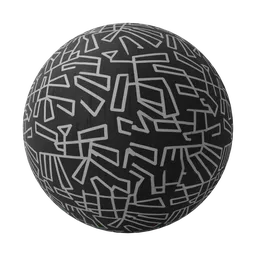 Abstract Geometry Pattern Woven Fabric