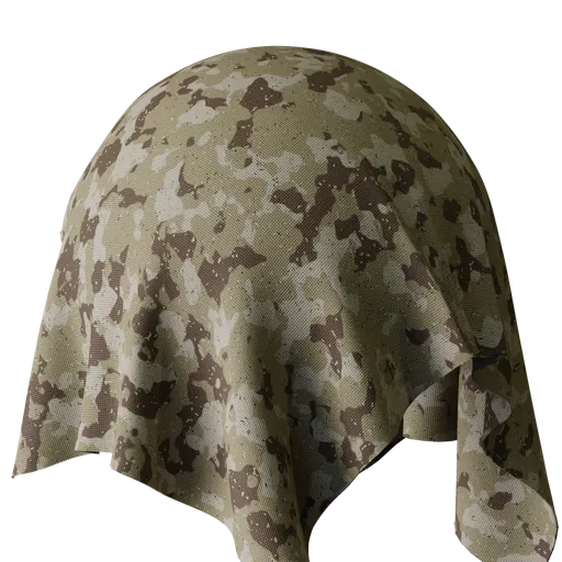 Camo Fabric Desert