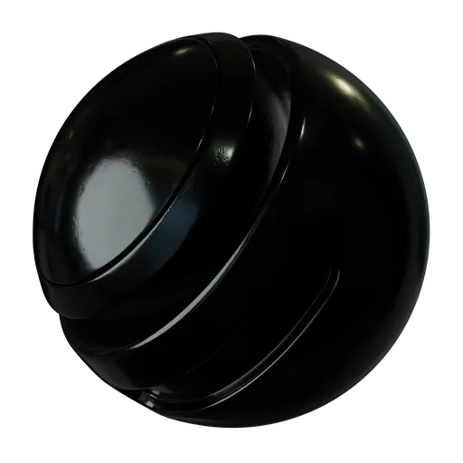 Black Scratched Painted Steel