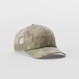 Camo Mesh Cap