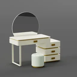 Minimalistic Dressing table set