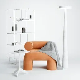Armchair set - minimalist living room