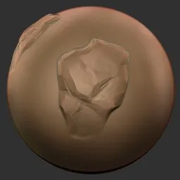 ER_Stylized Rock Rock Cluster