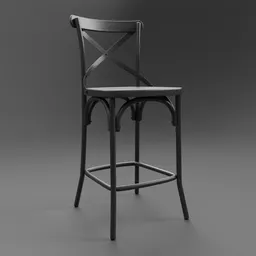 Deephouse BELLA CROSS bar stool
