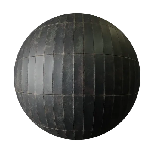 Worn Dark Ceramic Tiles