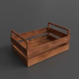 Wooden crate