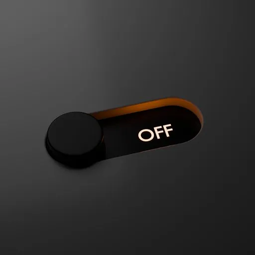 ON OFF Animated Button Scene