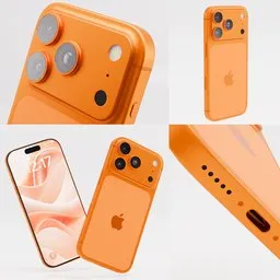 Apple Iphone 17 Pro Orange