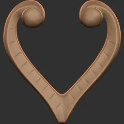 ER_Ornament Brush Heart