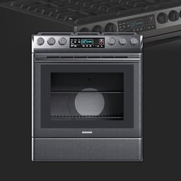 Samsung electric stove Silver
