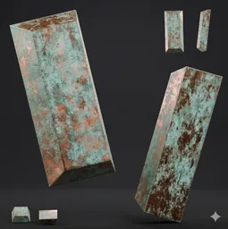 Weathered Bronze Ingot