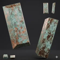 Weathered Bronze Ingot