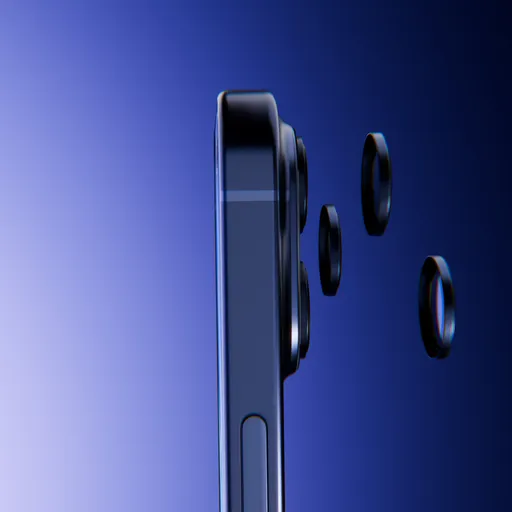 Camera Lens Ring Installation Animation