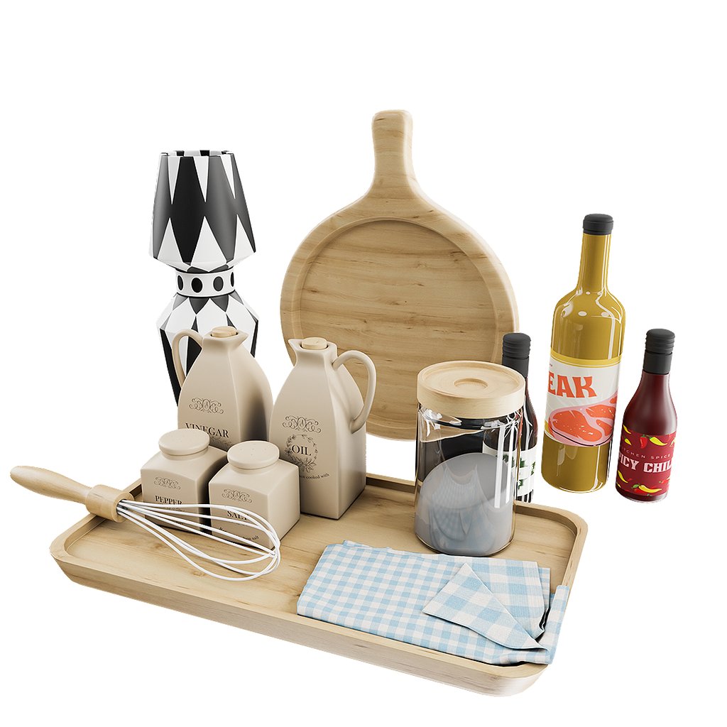 Kitchen set4 Kitchen Sets models BlenderKit