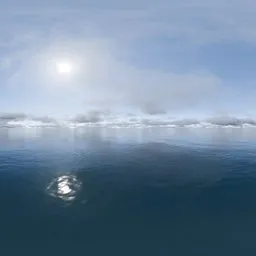 Cloudy Ocean Daylight