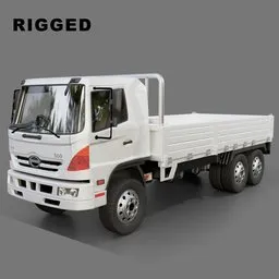 Hino 500 Flatbed Truck 2016