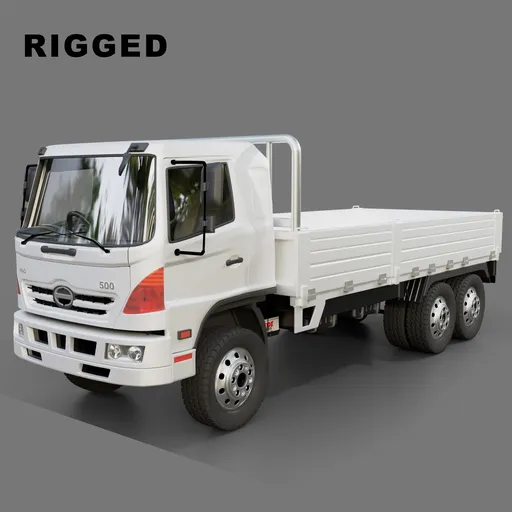 Hino 500 Flatbed Truck 2016