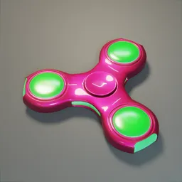 Fidget spinner - Pink version