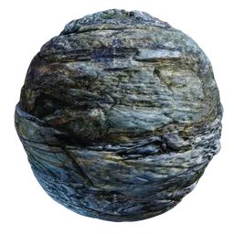 Stone Rock Dark Blue