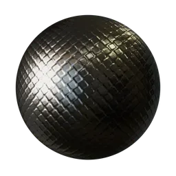 Grid Embossed Titanium