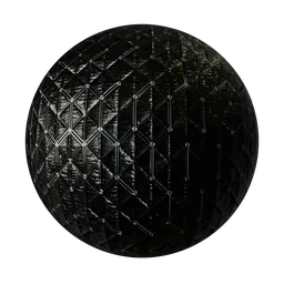 Dark SciFi Hexagonal Tech Padding