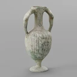 Ancient double handled amphora