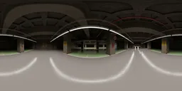 : Modern Underground Parking Garage