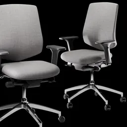 Active Office Chair with Casters