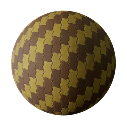 Zigzag Unipaver checker Diagonal Pattern