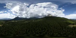 Aerial Canadian Landscape