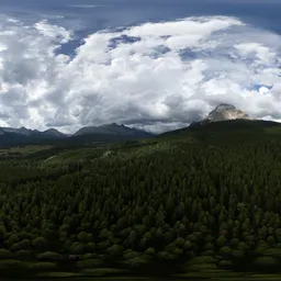 Aerial Canadian Landscape