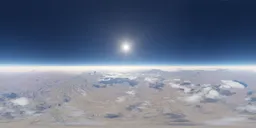 Above Cloudy Sky Atmosphere