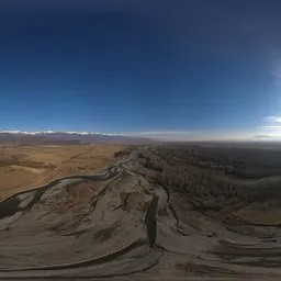 Areial View of River