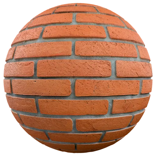 Orange Brick Wall