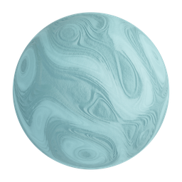Blue sand waves