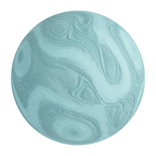 Blue sand waves