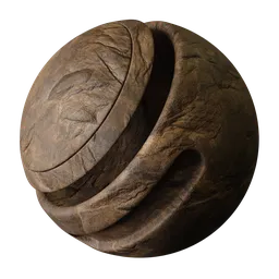 Brown Weathered Rock