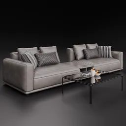 Sofa Eddie Modular Leather