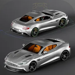 Aston Martin Vanquish 2013 – Rigged Car