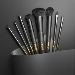 Makeup brushes creative cgi