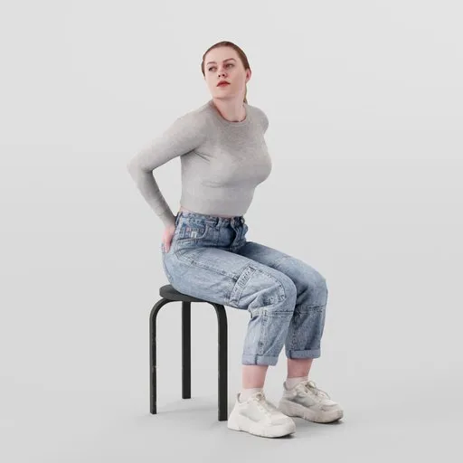 Girl Waiting