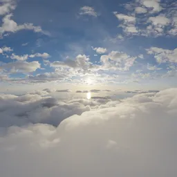 Aerial Cloudscape Sky High