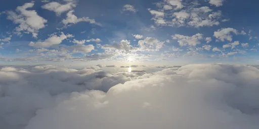 Aerial Cloudscape Sky High