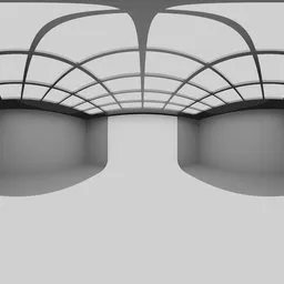 Futuristic Tunnel Studio HDRI