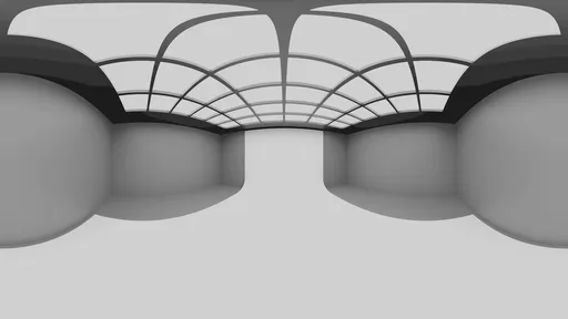 Futuristic Tunnel Studio HDRI