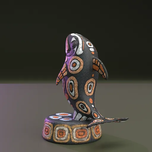 Orca indian totem
