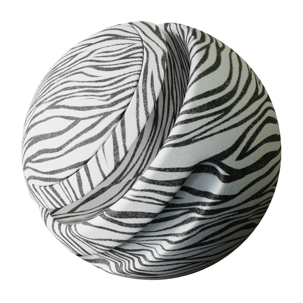 Zebra fur FREE animal materials BlenderKit Zebra fur FREE animal materials BlenderKit
