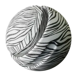 Zebra fur