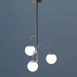 3 armed hanging light