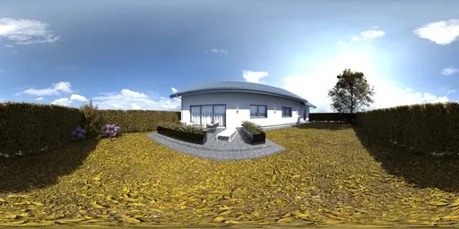 Garden Fall Day